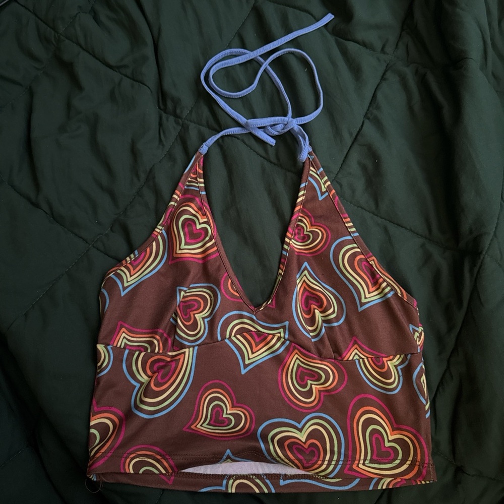Halter crop top